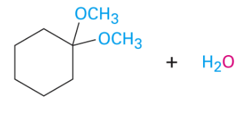 <p>Nucleophilic addition of alcohols: acetal formation </p>