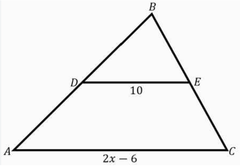 <p>a segment that joins the midpoints of two sides of a triangle</p>