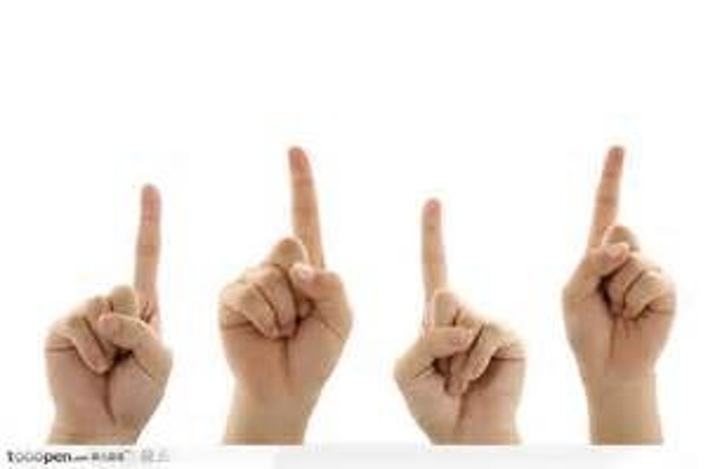 <p>shǒu zhǐ - finger, ngón tay</p>