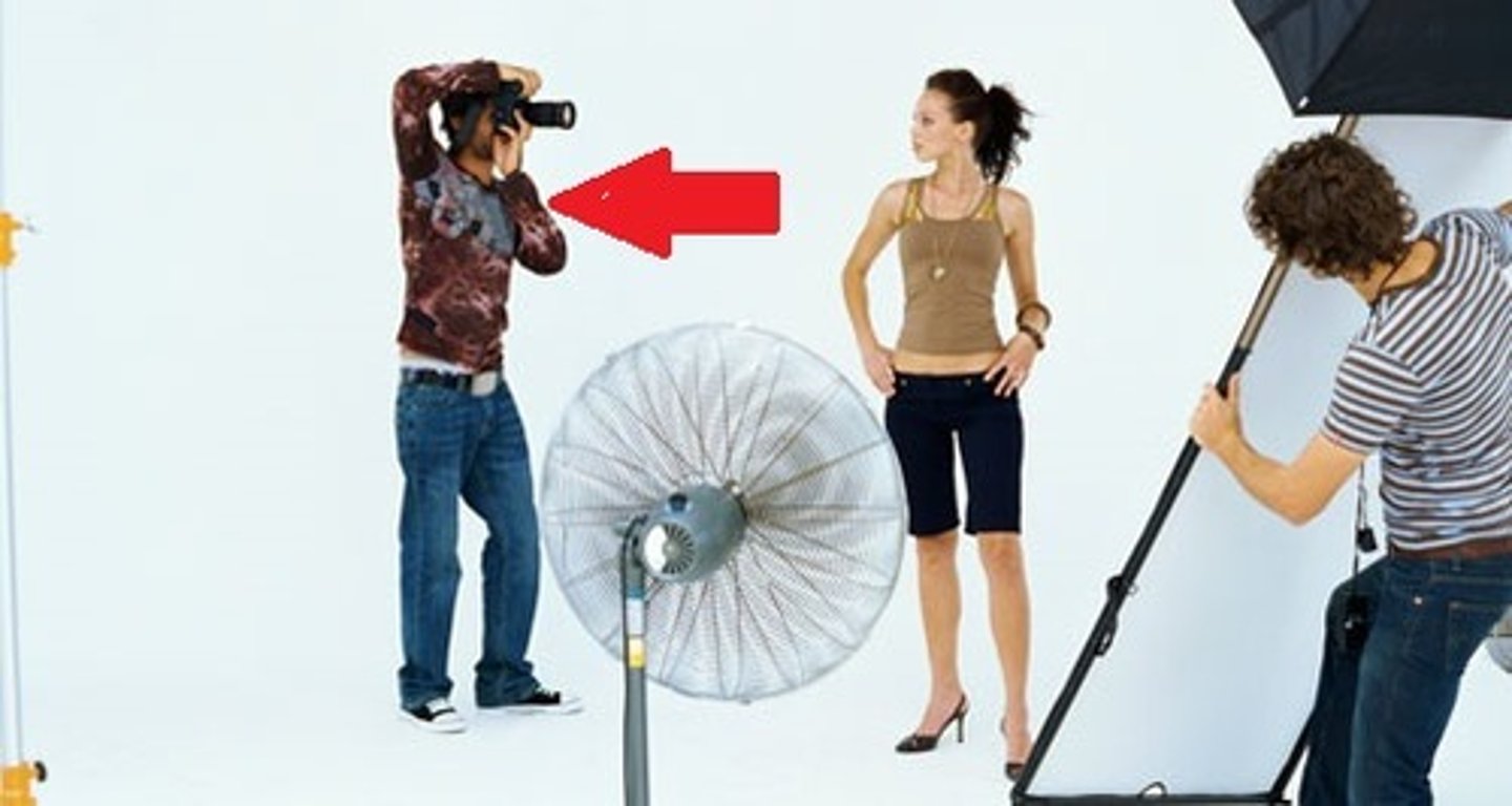 <p>(the) photographer</p>