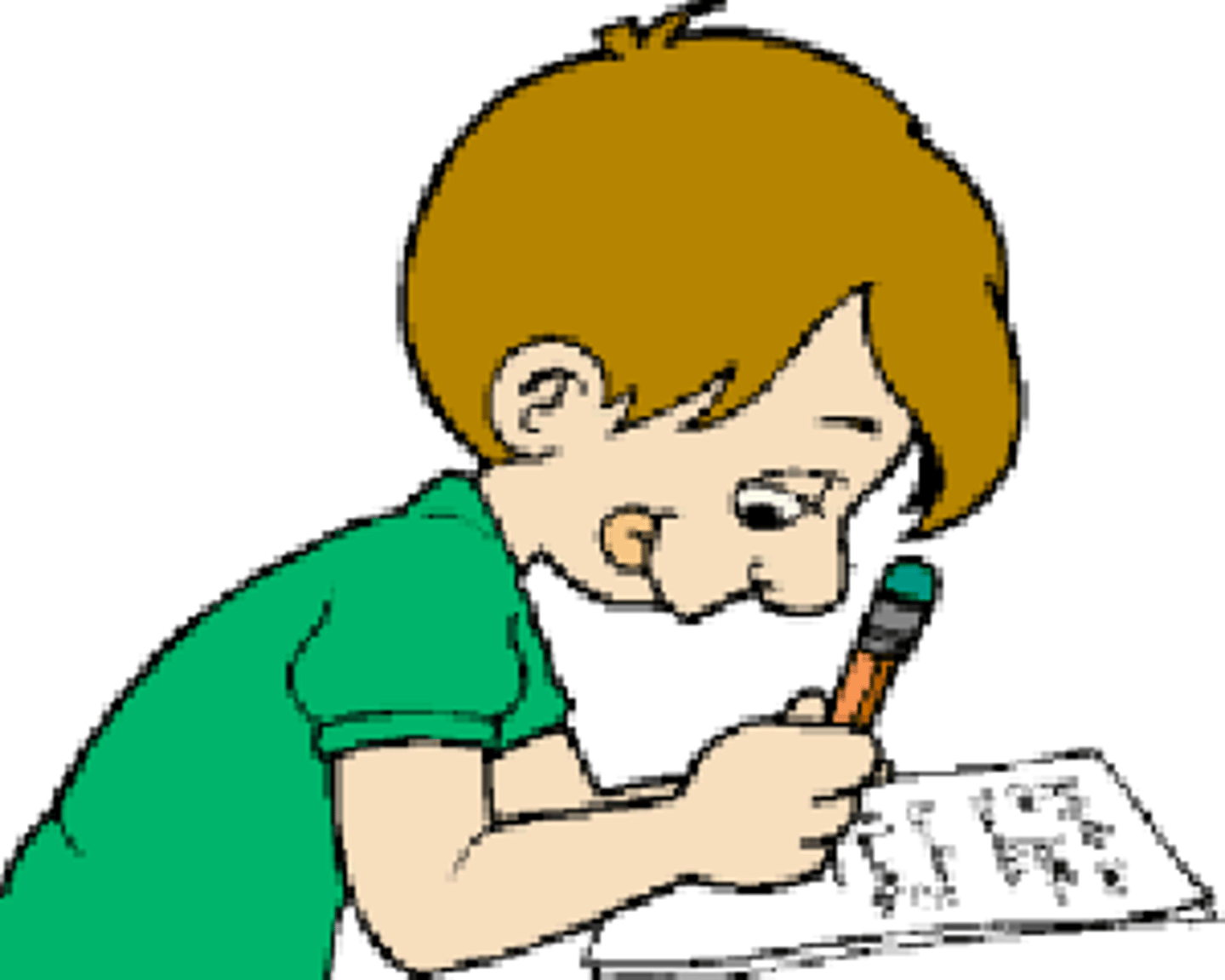 <p>A male student</p>