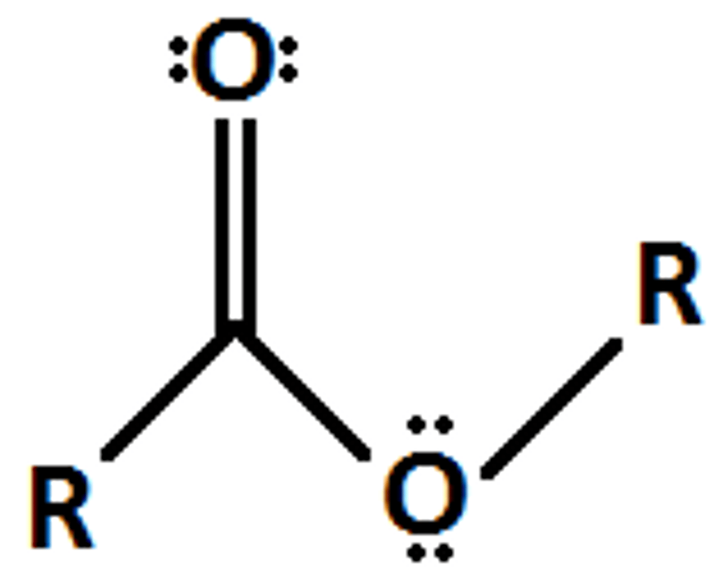 <p>ester (hydrogen on the left R)</p>