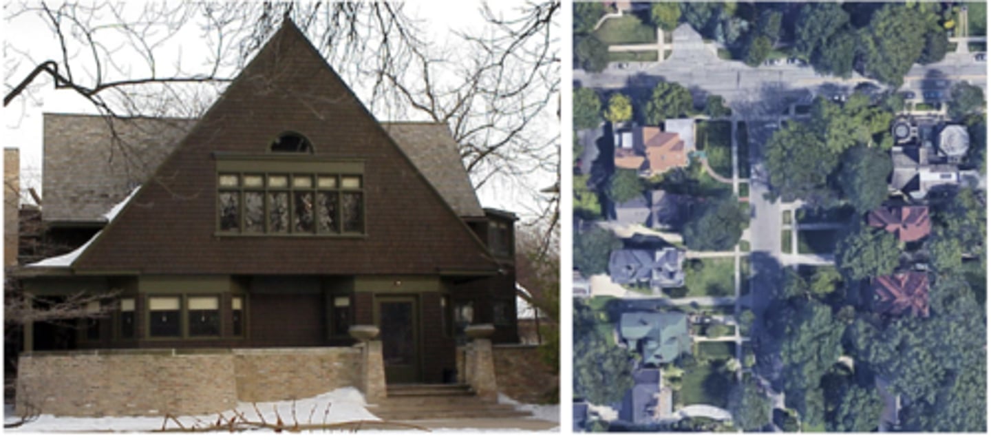 <p>1900s - Oak Park, Illinois - Frank Lloyd Wright</p>