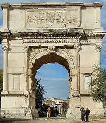<p>Imperial Roman Art: arch of titus</p>