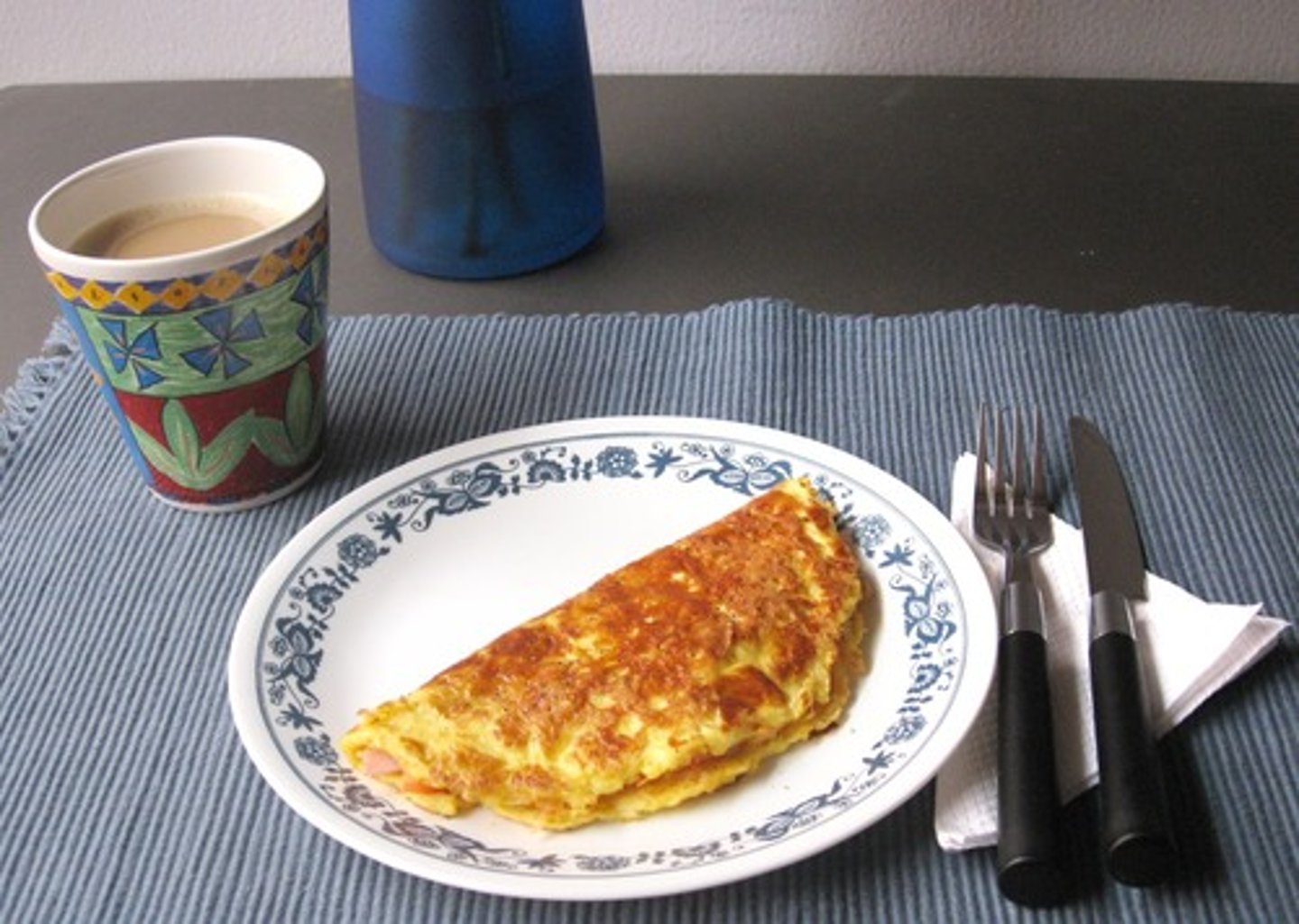 <p>the omelet</p>