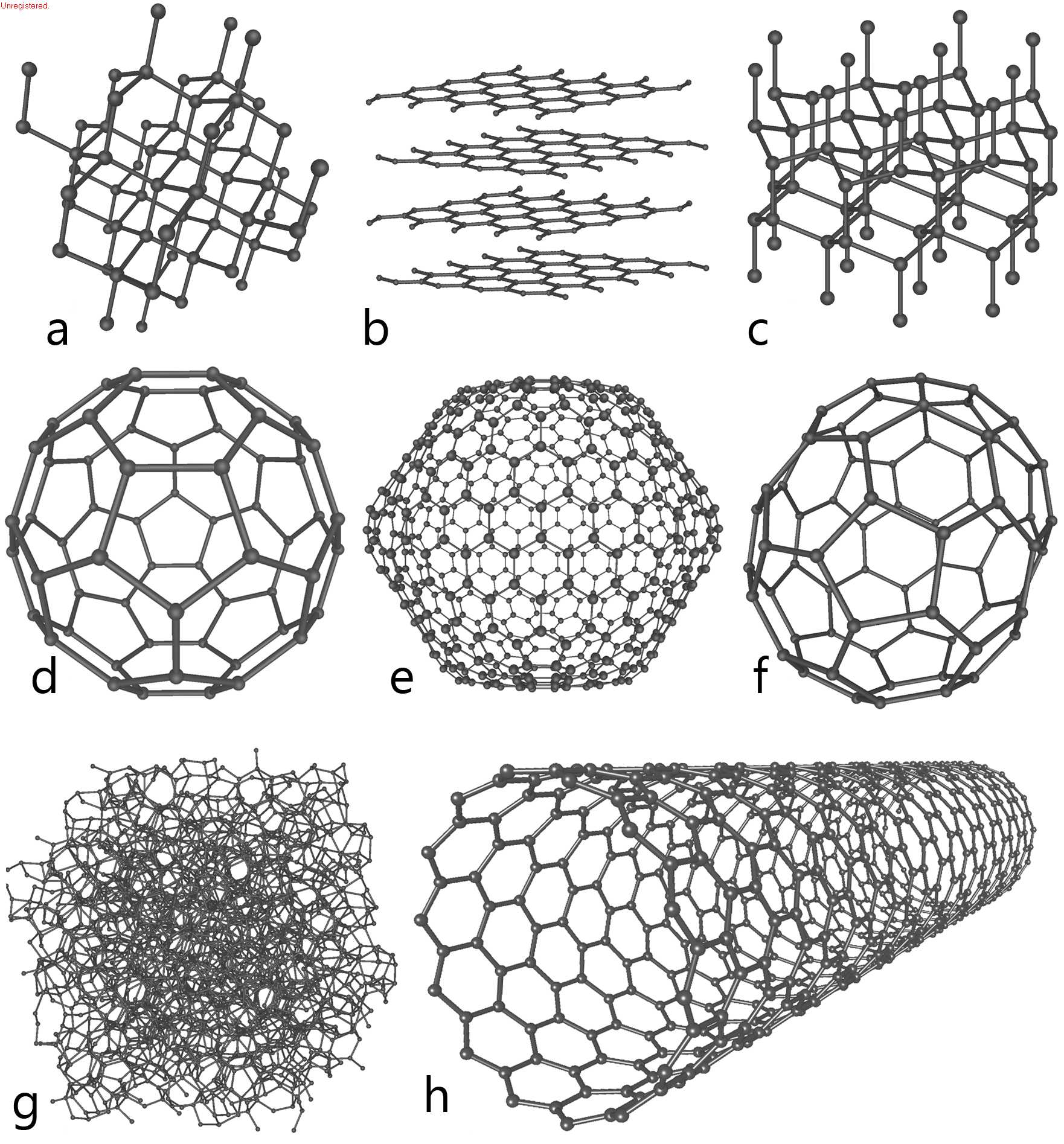 The structures of carbon that bond together are called **allotropes** – the ability to swap out small numbers of other things that are mixed in there gives us brand new molecules and brand new characteristics