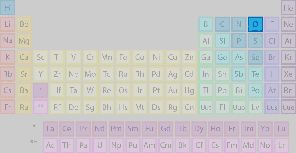 <p>O (diatomic!)</p>