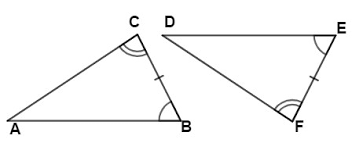 <p>What are these triangles congruent by</p>