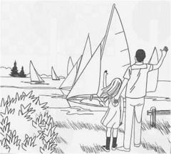 The monocular cue that states that if an object seems larger, it is probably closer, and if an object is smaller, it is probably distant.