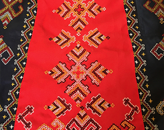 <ul><li><p>Region 13 (Agusan del Sur)</p></li><li><p>A kind of embroidery made by the Manobo people</p></li></ul>