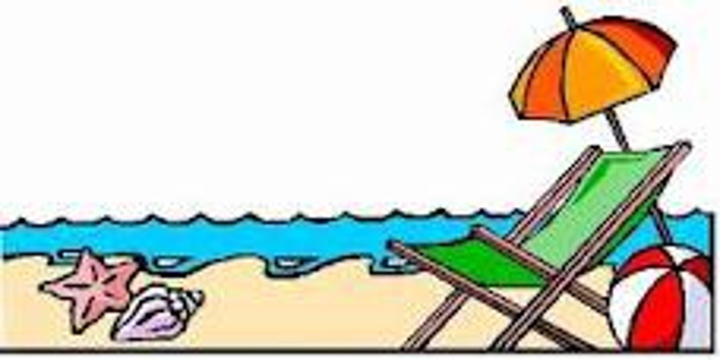 <p>to go to the beach</p>