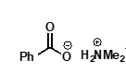 <p>unreactive protonated amine and unreactive carboxylate ion</p>