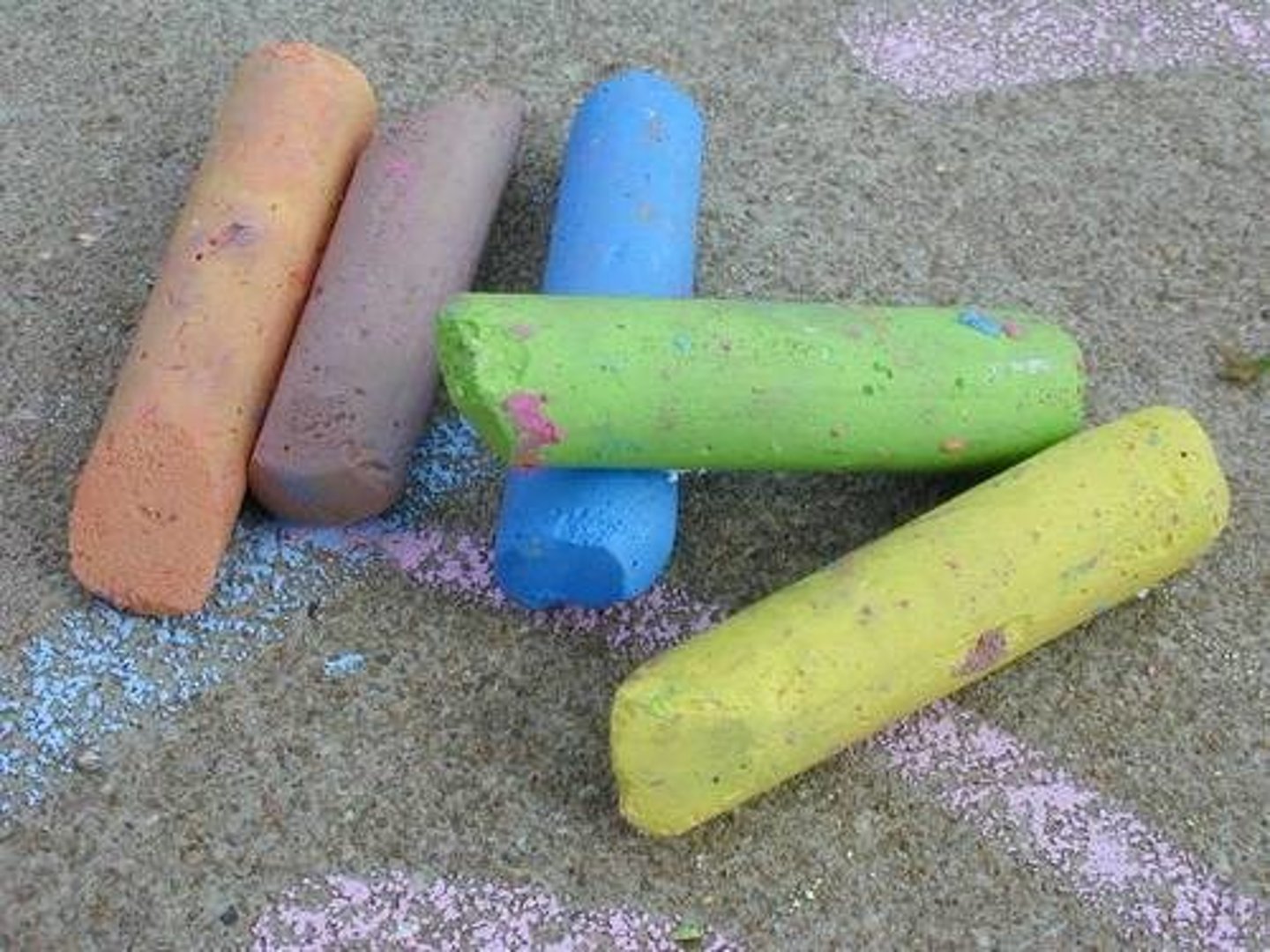 <p>chalk</p>