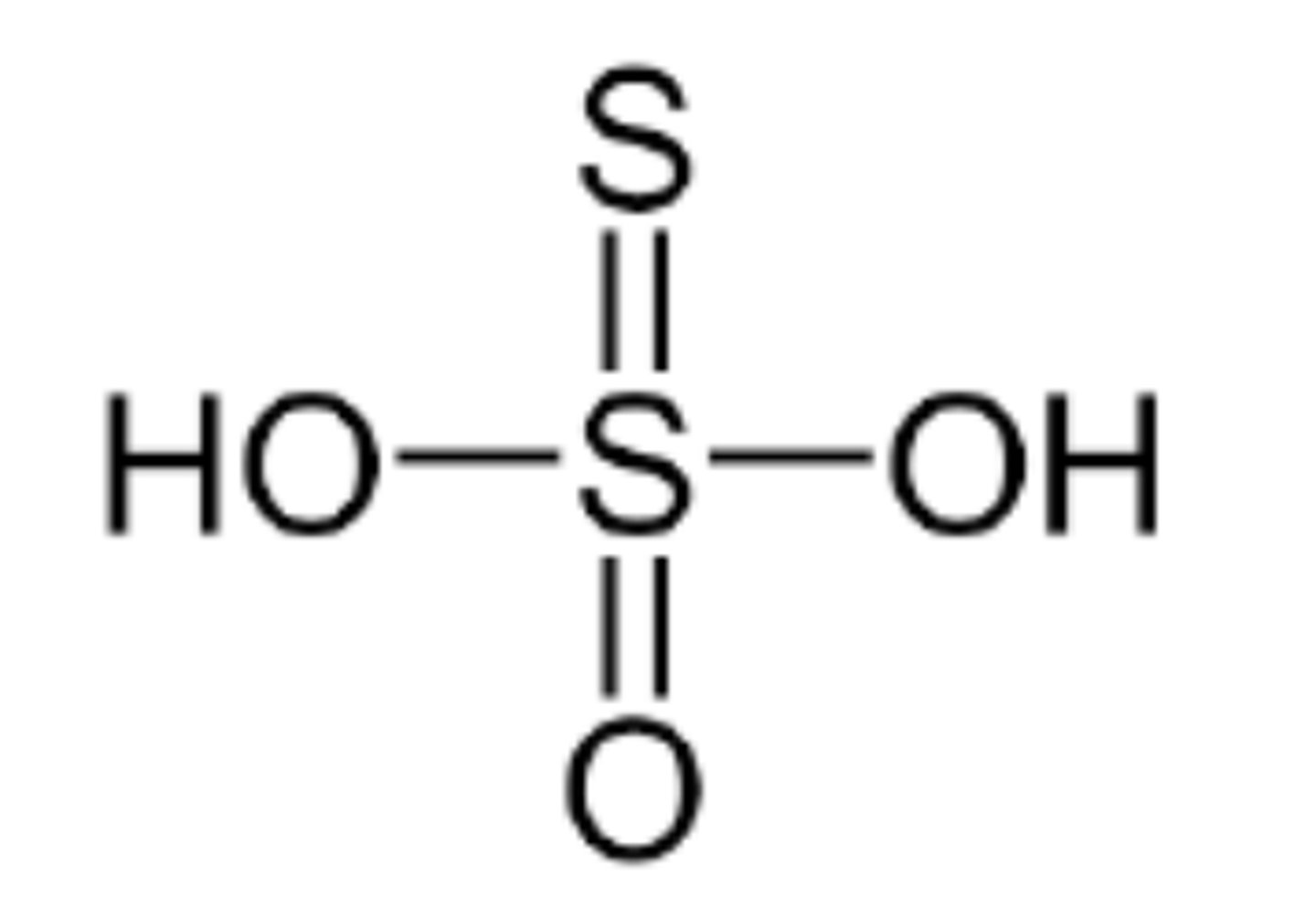 <p>Thiozwavelzuur</p>