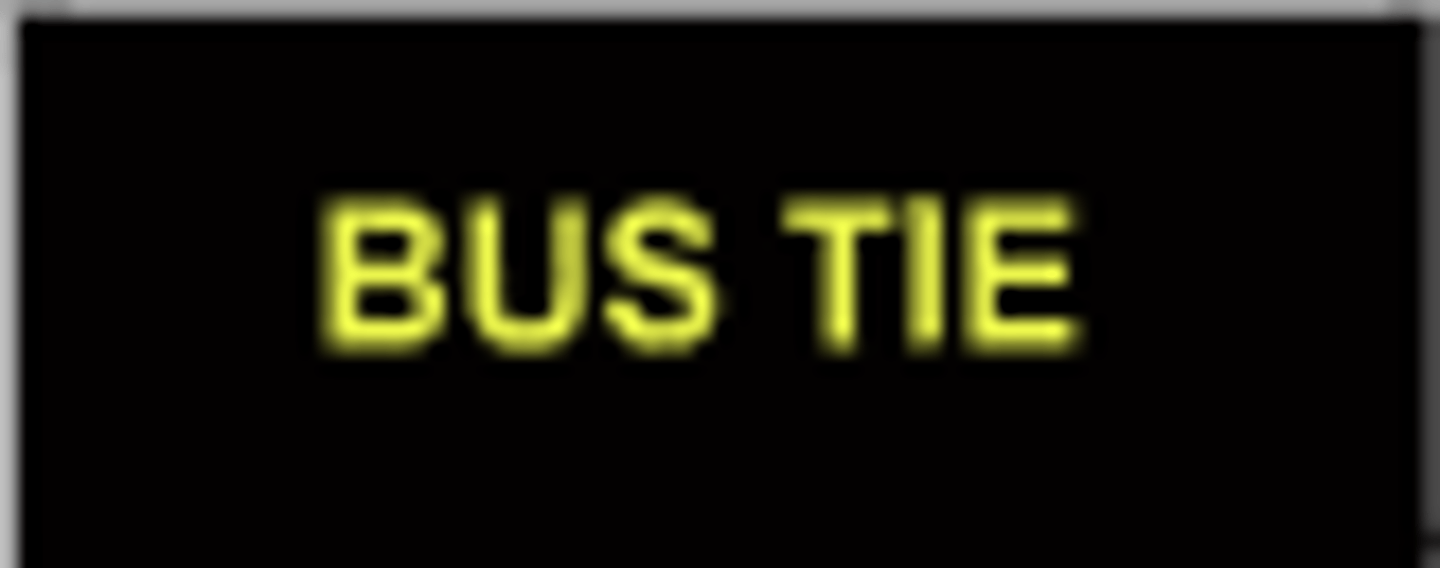 <p>BUS TIE (AMBER)</p>