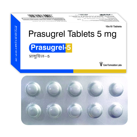 <ul><li><p><strong>MoA:</strong> Irreversible P2Y₁₂ antagonist (prodrug; activated by esterase → stable metabolite)</p></li><li><p><strong>Use:</strong> ACS (with aspirin)</p></li><li><p><strong>Better PK</strong> and stronger effect than clopidogrel</p></li><li><p><strong>AEs:</strong> Major bleeding (<span>⚠</span> BBW)</p><ul><li><p><span style="color: rgb(239, 218, 3);"><mark data-color="#388ef4" style="background-color: rgb(56, 142, 244); color: inherit;">Contraindicated: history of TIA/stroke or age >75</mark></span></p></li></ul></li></ul><p></p>