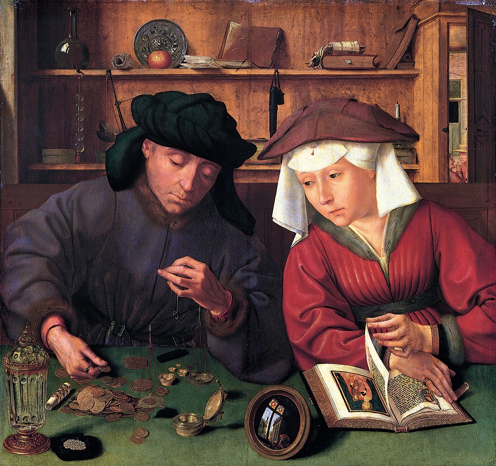 <p>Money Changer and his Wife Reformation</p>
