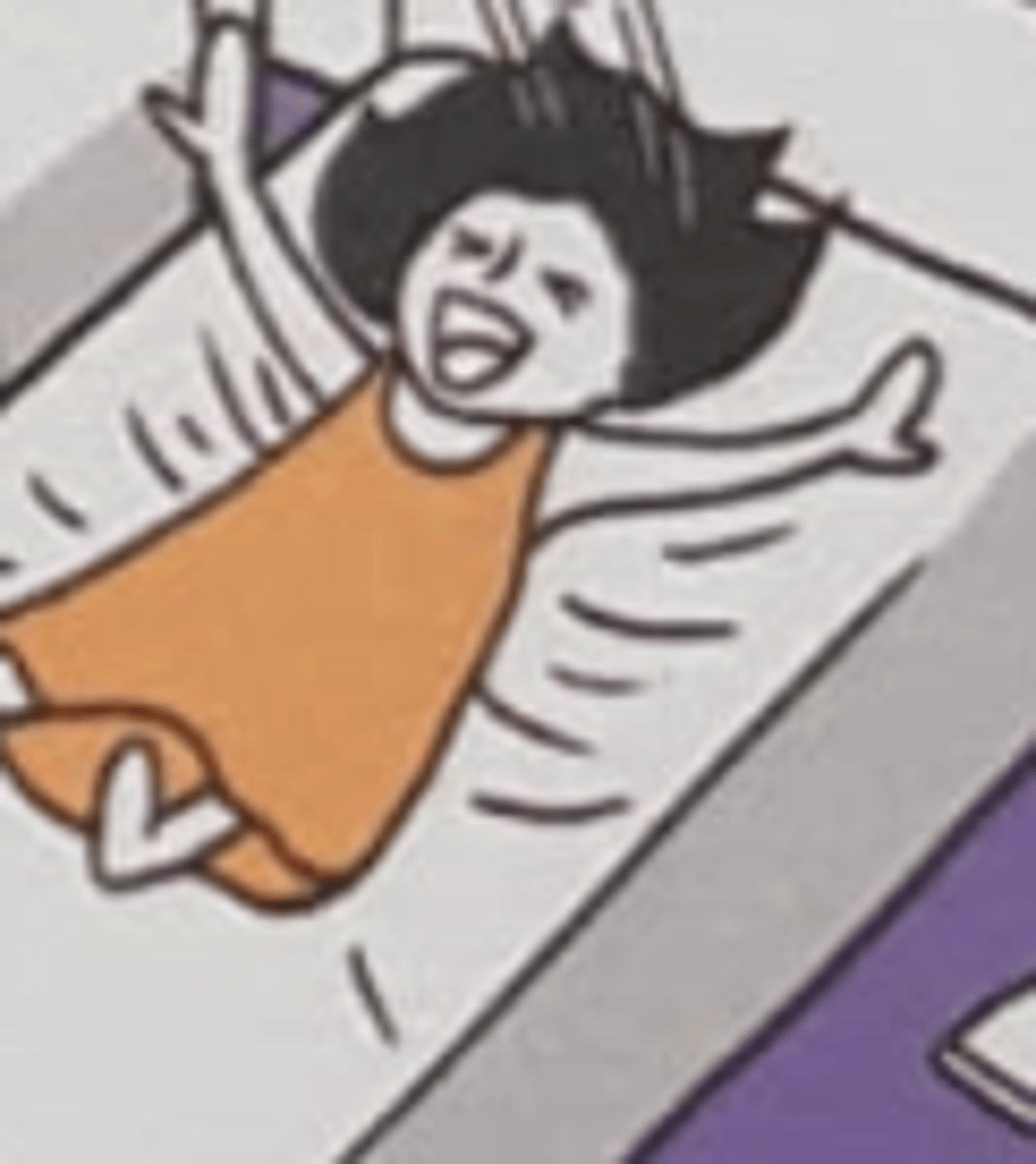 <p>to lie down</p>