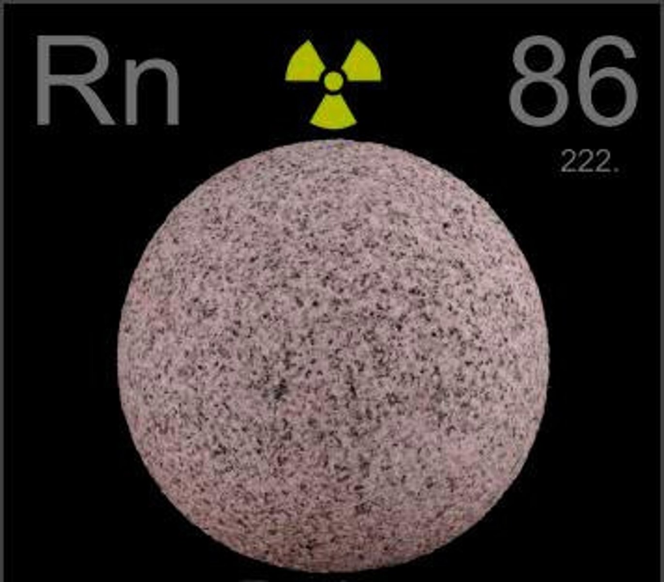 <p>Radon, 86</p>