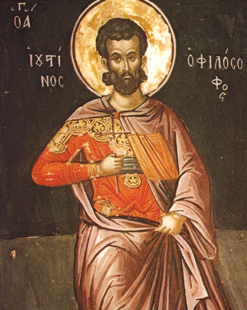 <p>90 - 165 - St. Justin / Justin Martyr&nbsp; / Justin the Philosopher (All Facts)&nbsp;</p>
