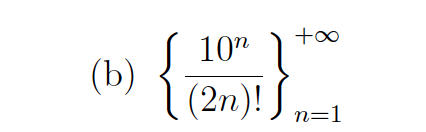 <p><em>Use the ratio a<span>n+1</span>/a<span>n </span>to show that the given sequence {a<span>n</span>} is strictly increasing or strictly</em></p><p class="p1"><em>decreasing.</em></p>