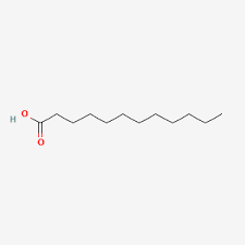 <ul><li><p>saturated </p></li><li><p>12 carbons</p></li></ul>