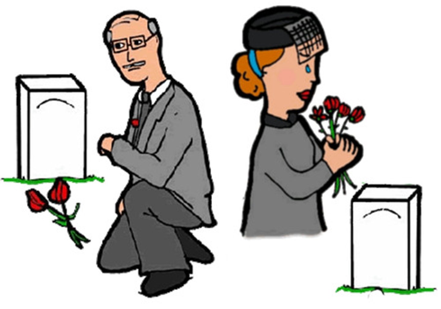 <p>widower/widow</p>