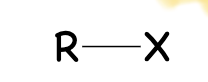 <p>(X = halogen)</p>