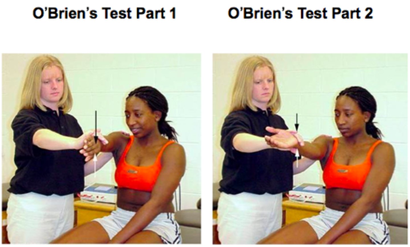 <p>more pain with IR and no pain with ER</p>