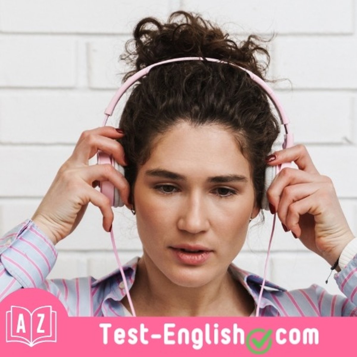 <p>I put on my _____ to listen to music.</p>