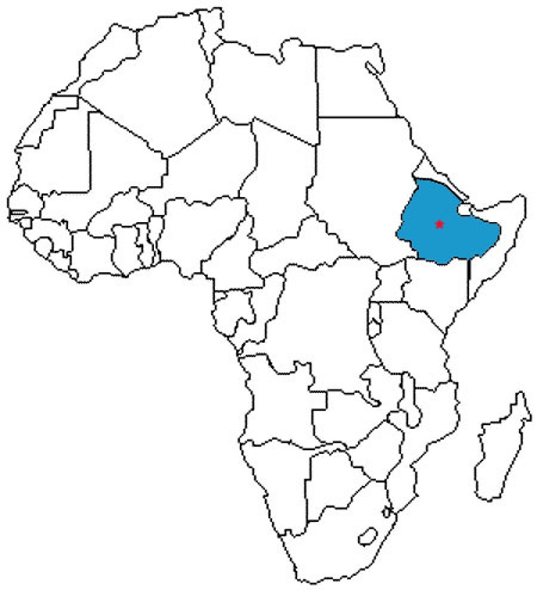 <p>(It's in Ethiopia)</p>