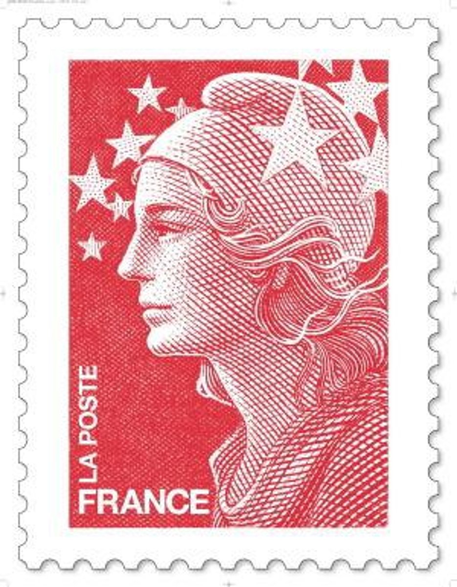 <p>un timbre</p>