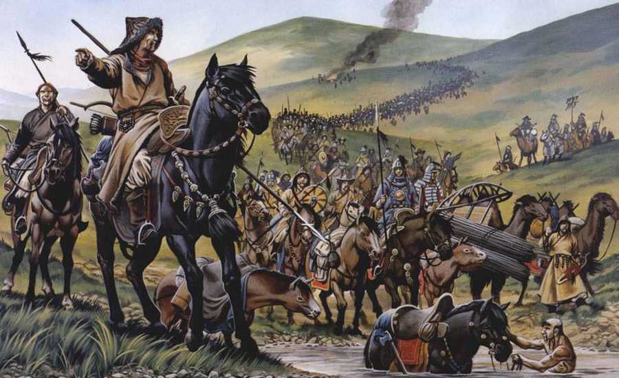 Def:  Princes were forced to submit as vassals of the khan of the golden horde and to pay tribute. peasants became serfs, the Russian ruling class offering protection. Some towns increased trade.
LO2: As the mongols had rule of russia they only required tribute so they held russia for a long period of time. 
LO3: As the mongols took over russia they allowed many aspects of russian culture to remain the same but brought back serfdom. 