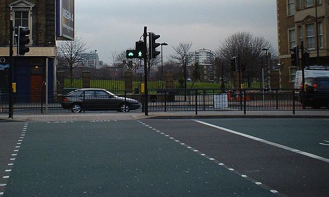 <p>What type of crossing is this?</p><ul><li><p>What rules and courtesy must you follow and give?</p></li></ul><p></p>