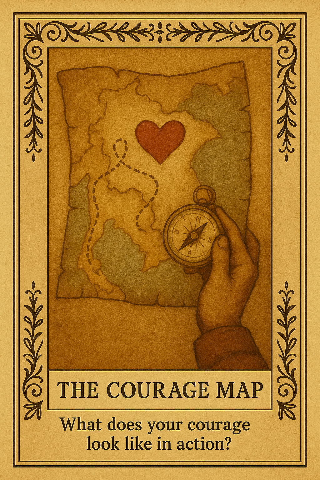 <p>What does your courage look like in action?</p>