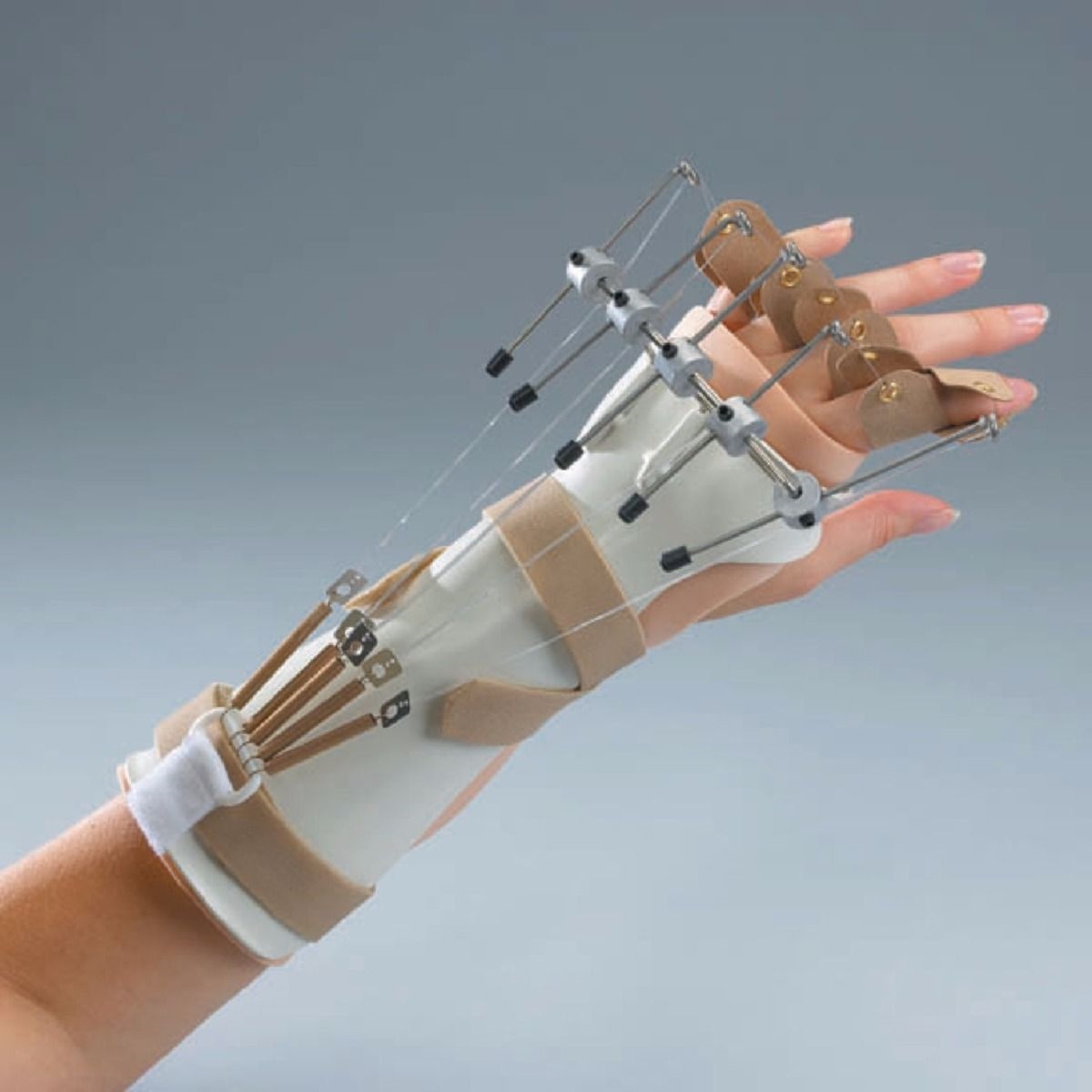 <p>to mobilize, improve ROM, resistance exercise, and assist with movement (radial nerve palsy)</p>