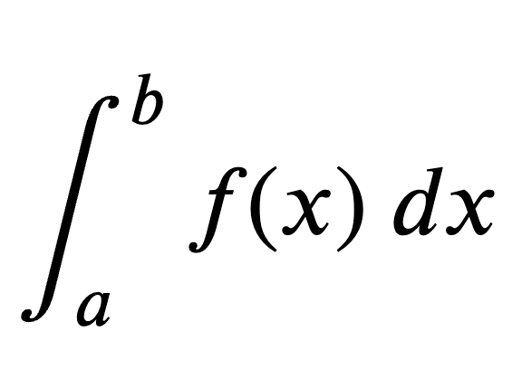 <p>Definite Integral: General Equation</p>