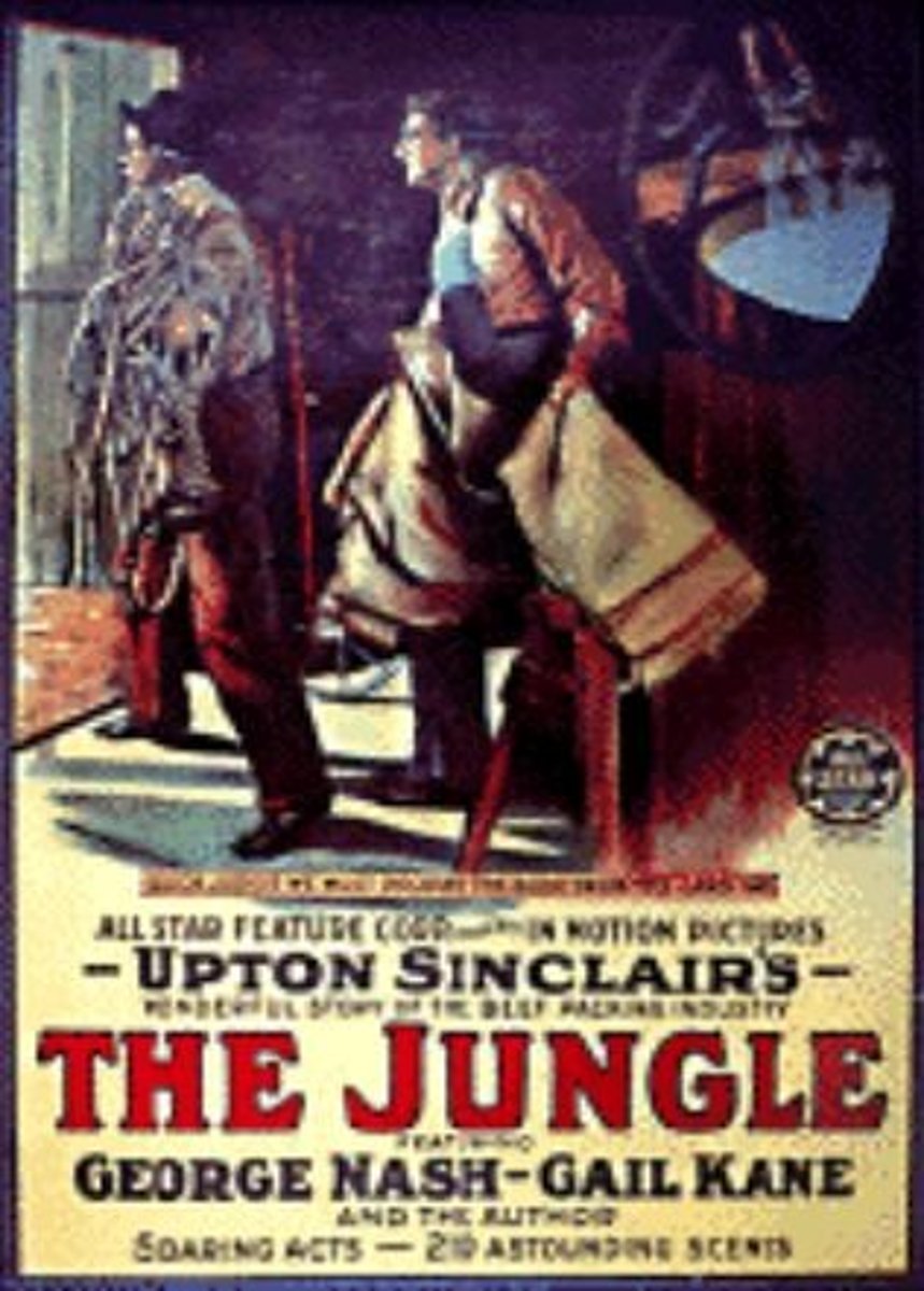 <p>The author who wrote a book about the horrors of food productions in 1906, the bad quality of meat and the dangerous working conditions.</p>