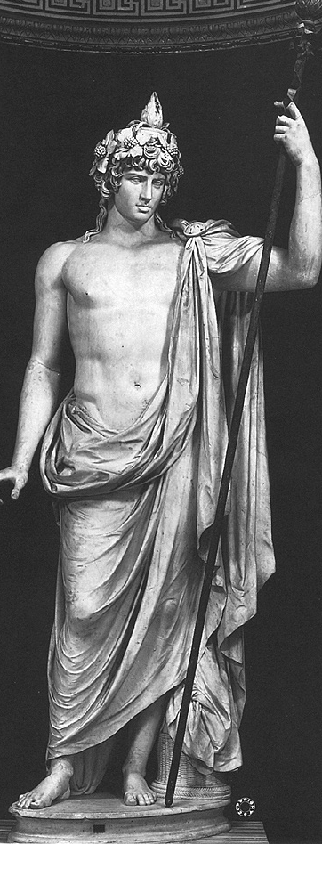<p>Antinous in the Guise of Bacchus probably from</p>