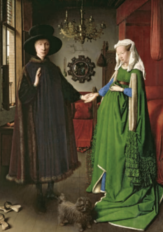 <p>The Arnolfini Portrait</p>
