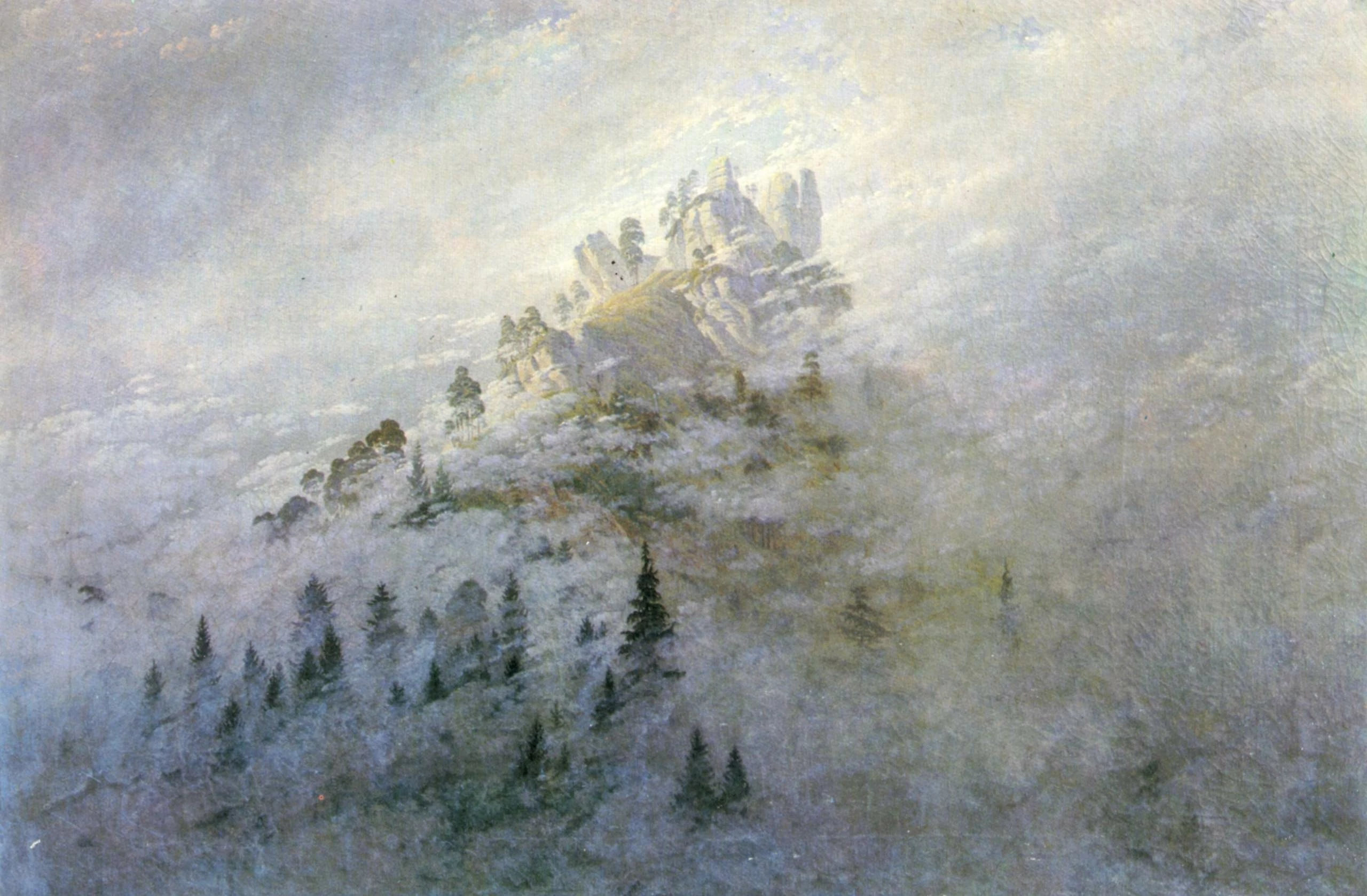 <p><strong>Morning Mist in the Mountains</strong></p>