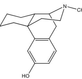 <p>result of O-demethylation on dextromethorphan</p><p>NMDA antagonist (so is PCP)</p><p>psycotropic</p><p>→ reason for abuse of dextromethorphan</p>