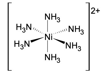 <p>Octahedral </p><ul><li><p>TM ions commonly form octahedral complexes with small ligands like water and ammonia </p></li></ul><p></p>