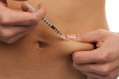 45 degree angle
(slowly inject the medication)
90 degree angle for obese patients
ex. insulin