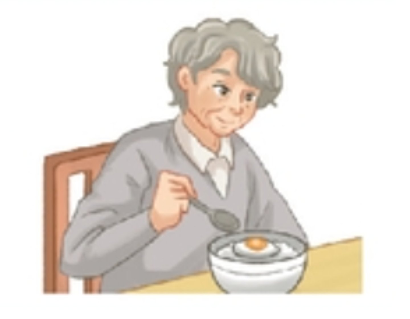 <p>cơm (kính ngữ 밥)<br>진지잡수셨습니까?<br>Anh đã dùng cơm chưa ạ?</p>