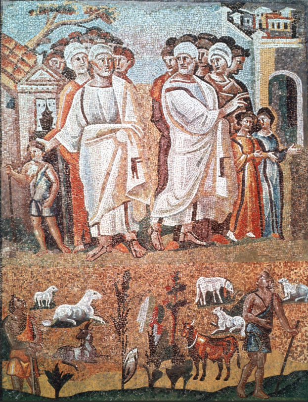 <p>where is the Parting of Lot and Abraham located?</p>
