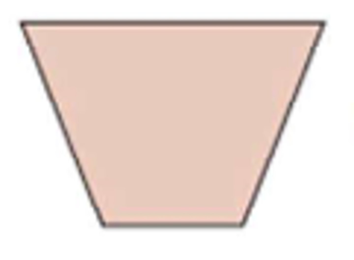 <p>upside down trapezoid</p><p>operation performed manually</p>