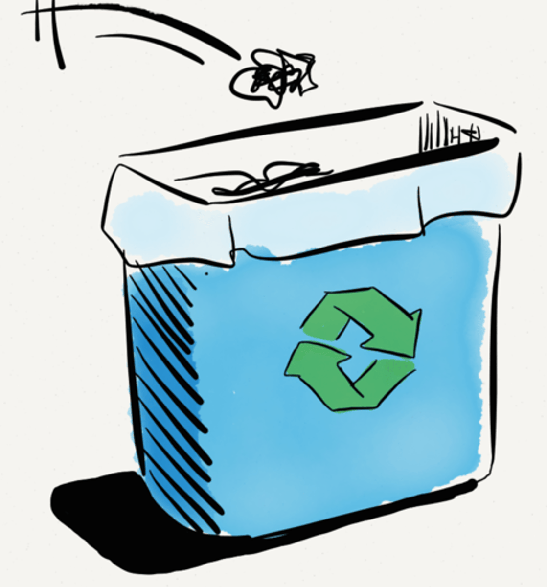 <p>to throw away</p>