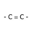 <p>hydrocarbons with at least one triple bond</p>