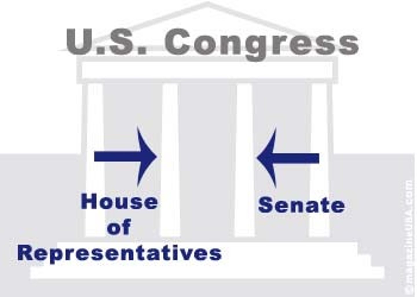 <p>two-house legislature.</p>